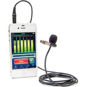 Microfone Lapela Azden I-Coustics Ex-503I Câmeras,