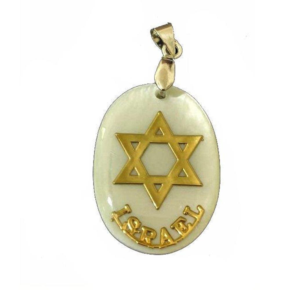 Pingente Estrela De Davi - Direito De Israel