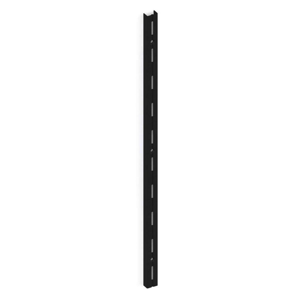 Trilho Simples 30Cm Preto - Brasforma