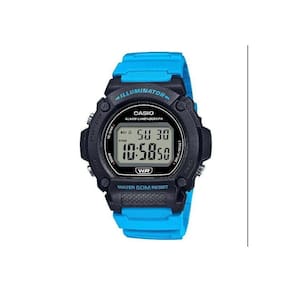 Relógio Casio W-219H-2A2VDF-SC Azul Resistente à Água