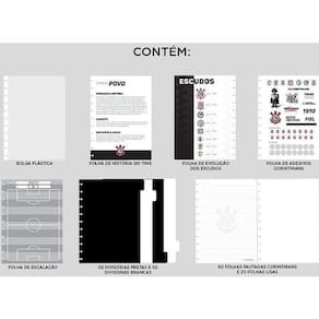 Caderno Inteligente Grande Corinthians Fiel