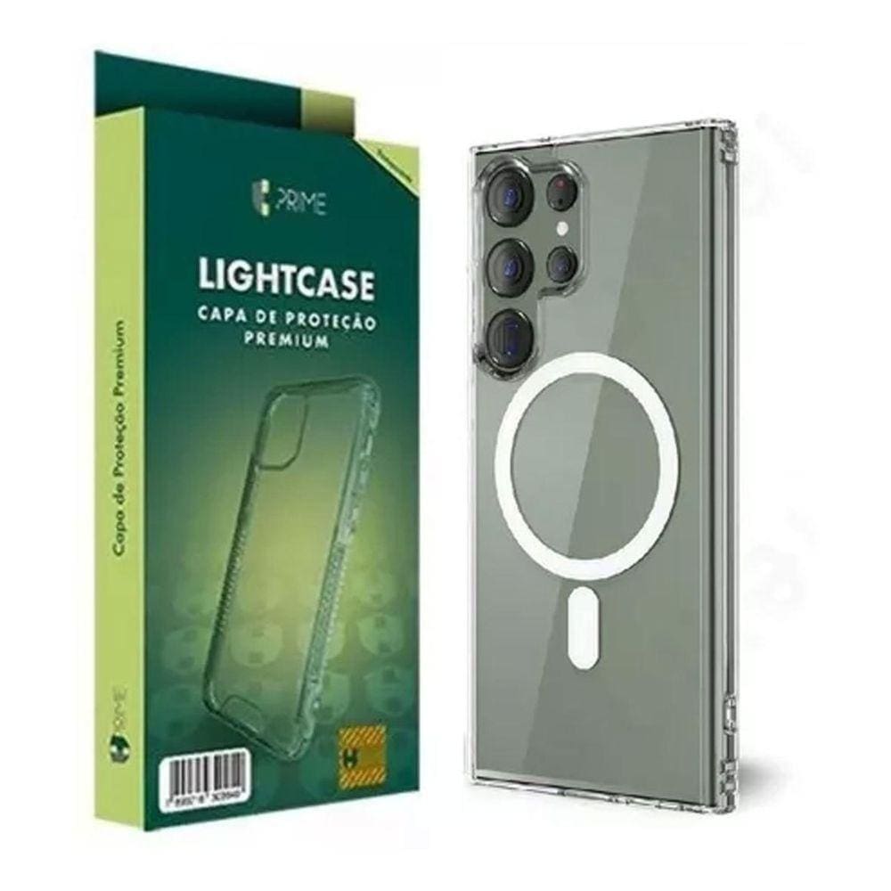 Capa Para Galaxy S23 6.1 Clear Lightcase Magnética - 8078