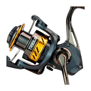 Molinete Saint Plus Tribus Pesca 2000 Antirreverso Instantâneo 5.2:1 5Kg Rol.5+1