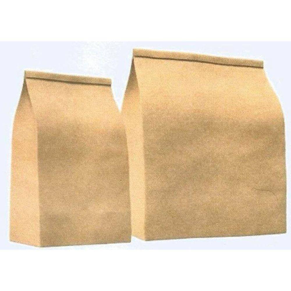Saco Kraft 80G Liso Delivery 31X19X37 Cm Pacote Com 100