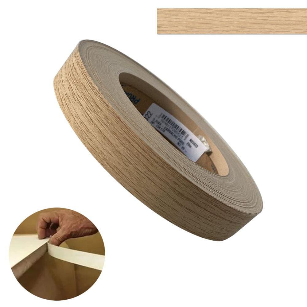 Fita De Borda PVC Carvalho 22mm X 300m Proadec