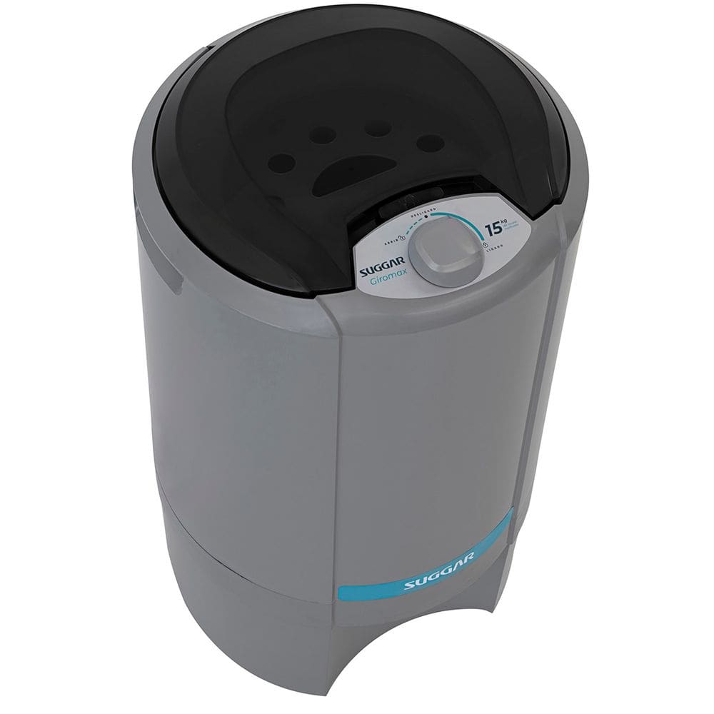 Centrifuga de Roupas Suggar Giromax 15Kg Prata CT1501PR/CT1502PR