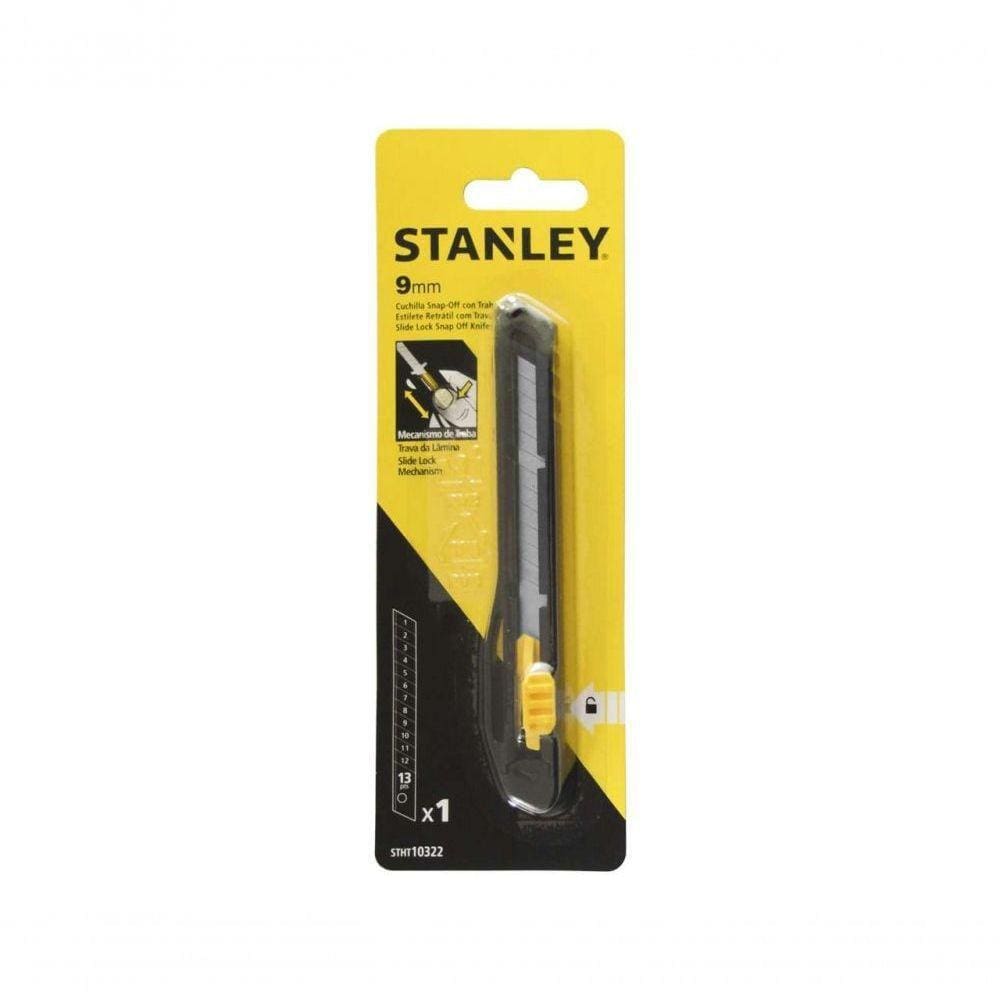 Estilete Stanley Retratil 09Mm 10322-840