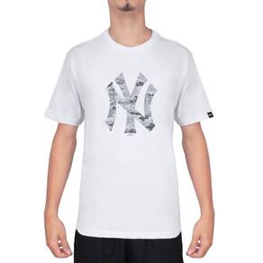 Camiseta New Era Core New York Yankees Branca