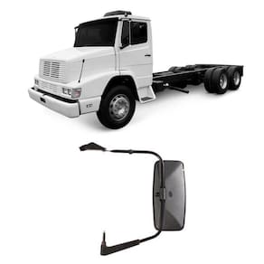 Espelho Retrovisor Convexo Completo Caminhão Mb 1618 / 1218 L/E