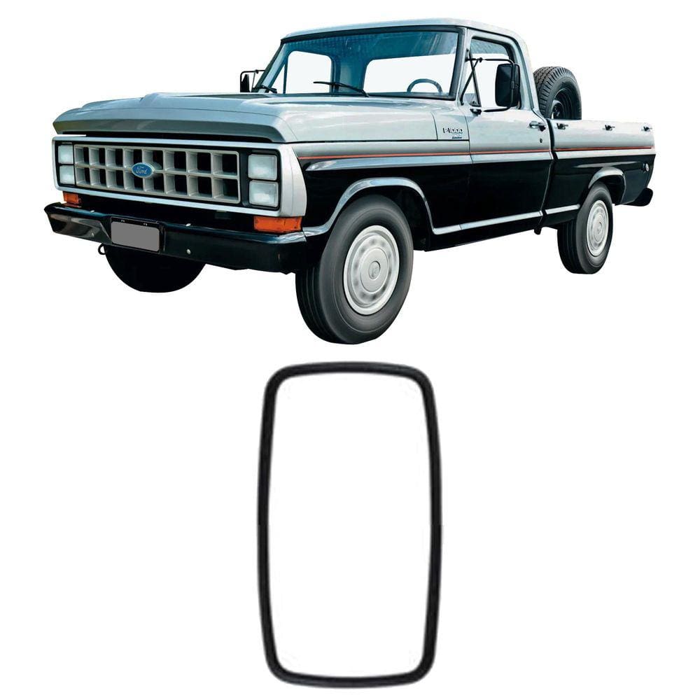 Espelho Retrovisor Plano Externo Caminhão Ford F1000