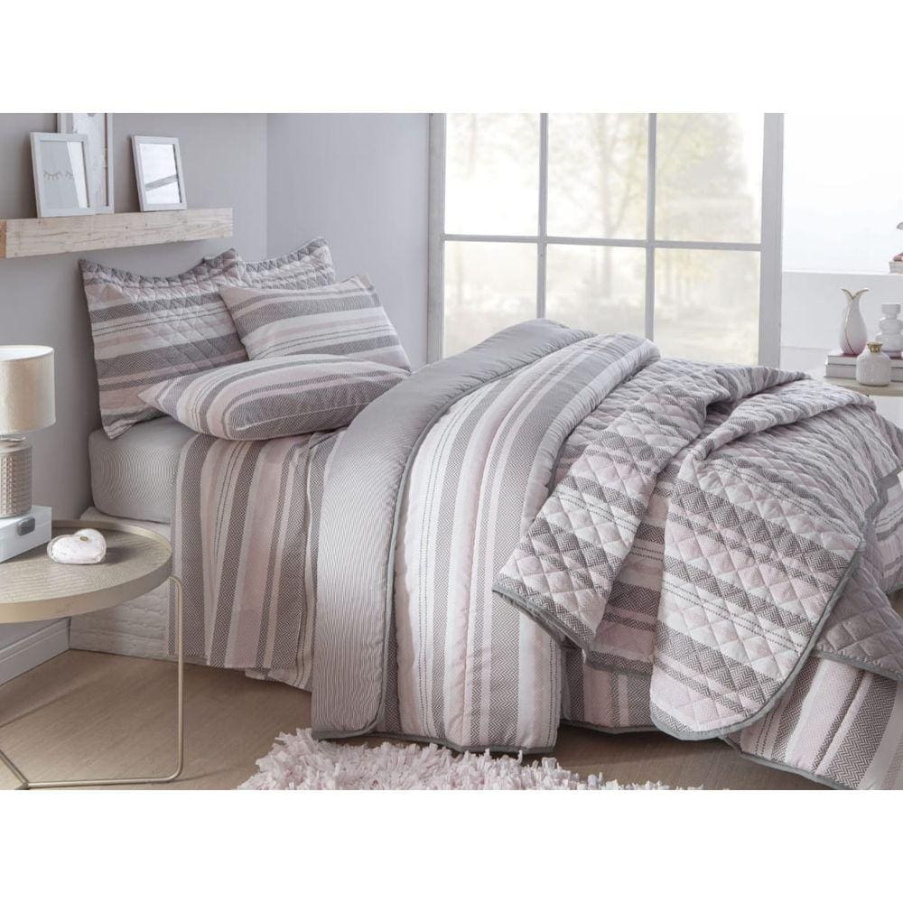 Jogo de Cama Casal Duplo 4 Peças Sultan Realce Premium Isis