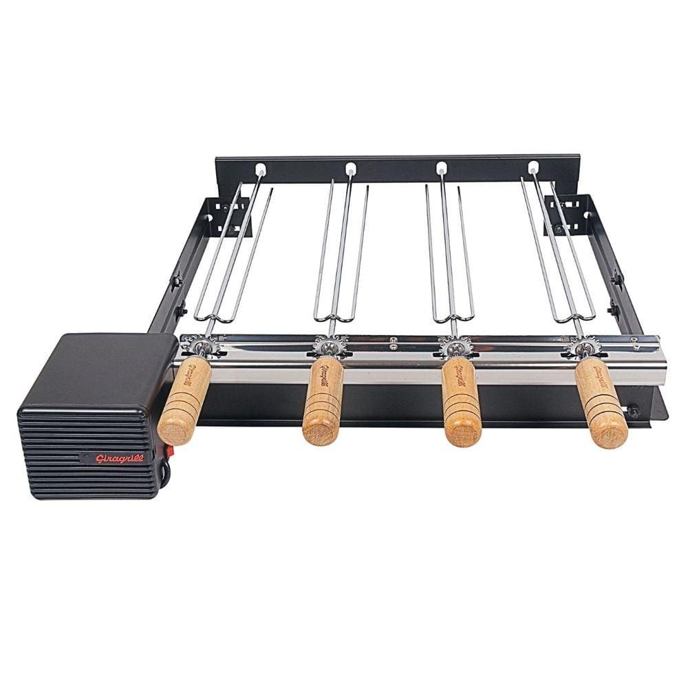 Churrasqueira Giragrill Regulável com 4 espetos Bivolt