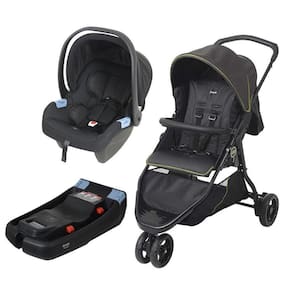 Carrinho De Bebê Cr3 Com Bebê Conforto E Base - Burigotto