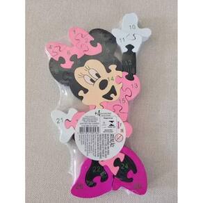 Quebra Cabeça Alfanumérico Minnie - Toy Mix