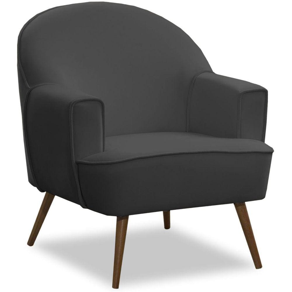 Poltrona Decorativa Pérola Pés Palito