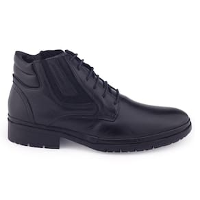 Bota Masc Leveterapia 43618B Air Cross Couro zíper