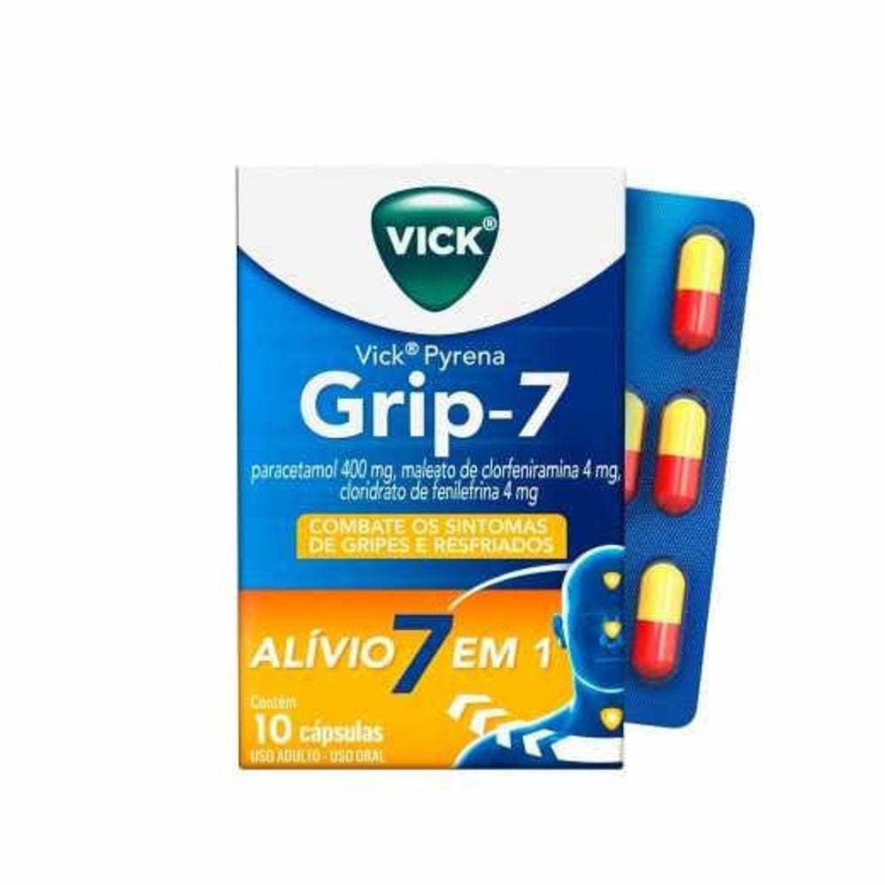 Vick Pyrena Grip-7 C/10caps
