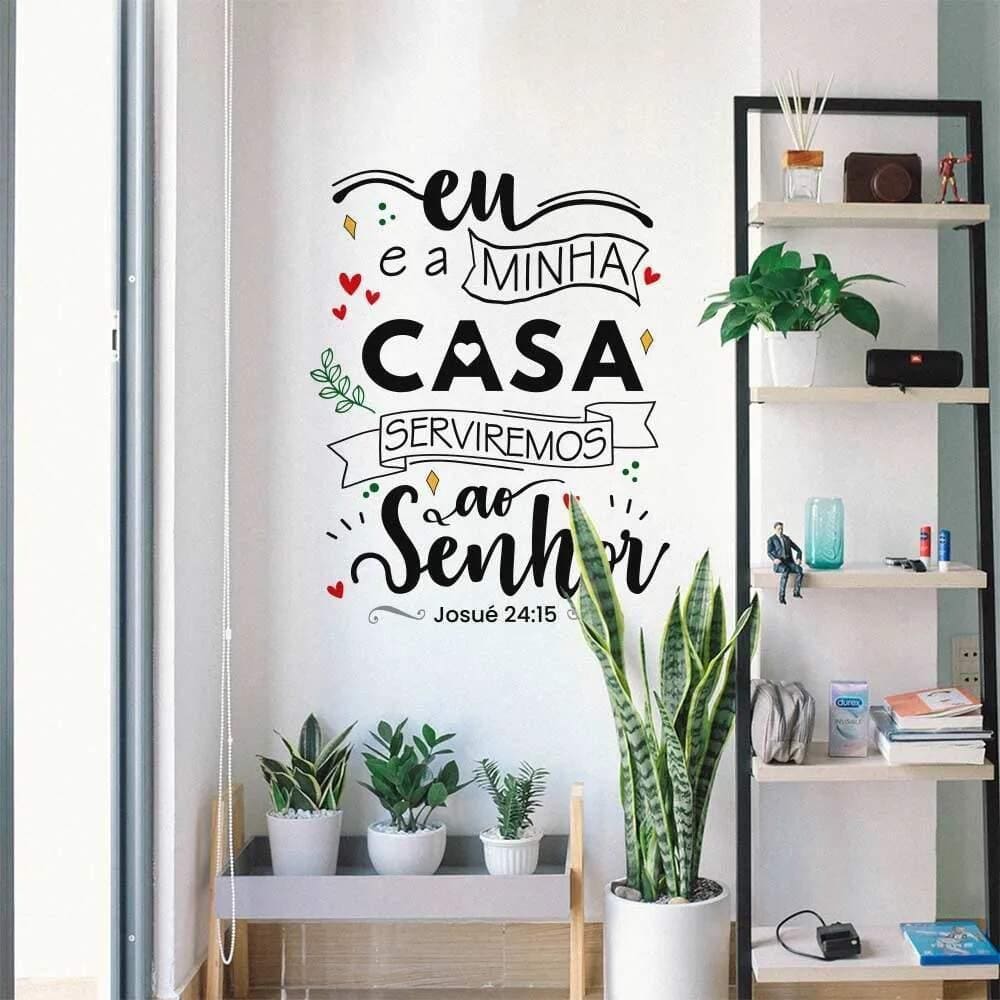 Adesivo De Parede Josué 24:15