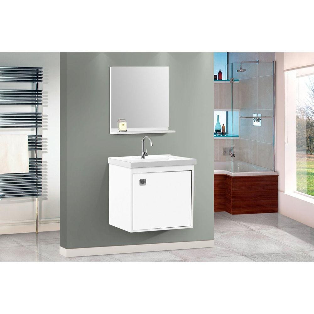 Conjunto para Banheiro Unic 40 Cm Branco