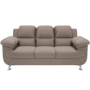 Sofá 2,02 Metros Linoforte Avalon, 3 Lugares, Veludo, Espuma D-33