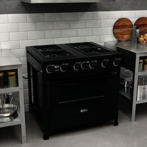 Fogão Semi-industrial 4 Queimadores com Forno 136