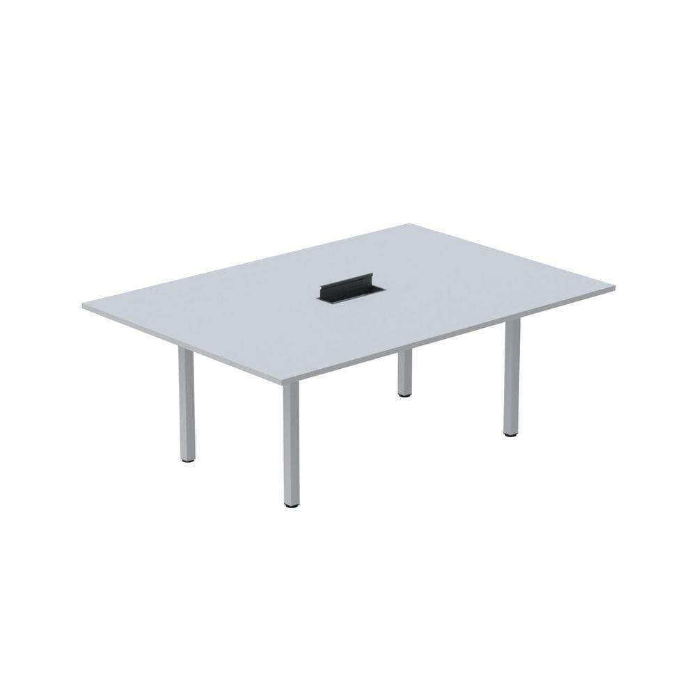 Mesa Reunião 200cm X 120cm Mrcpb2012 Cinza