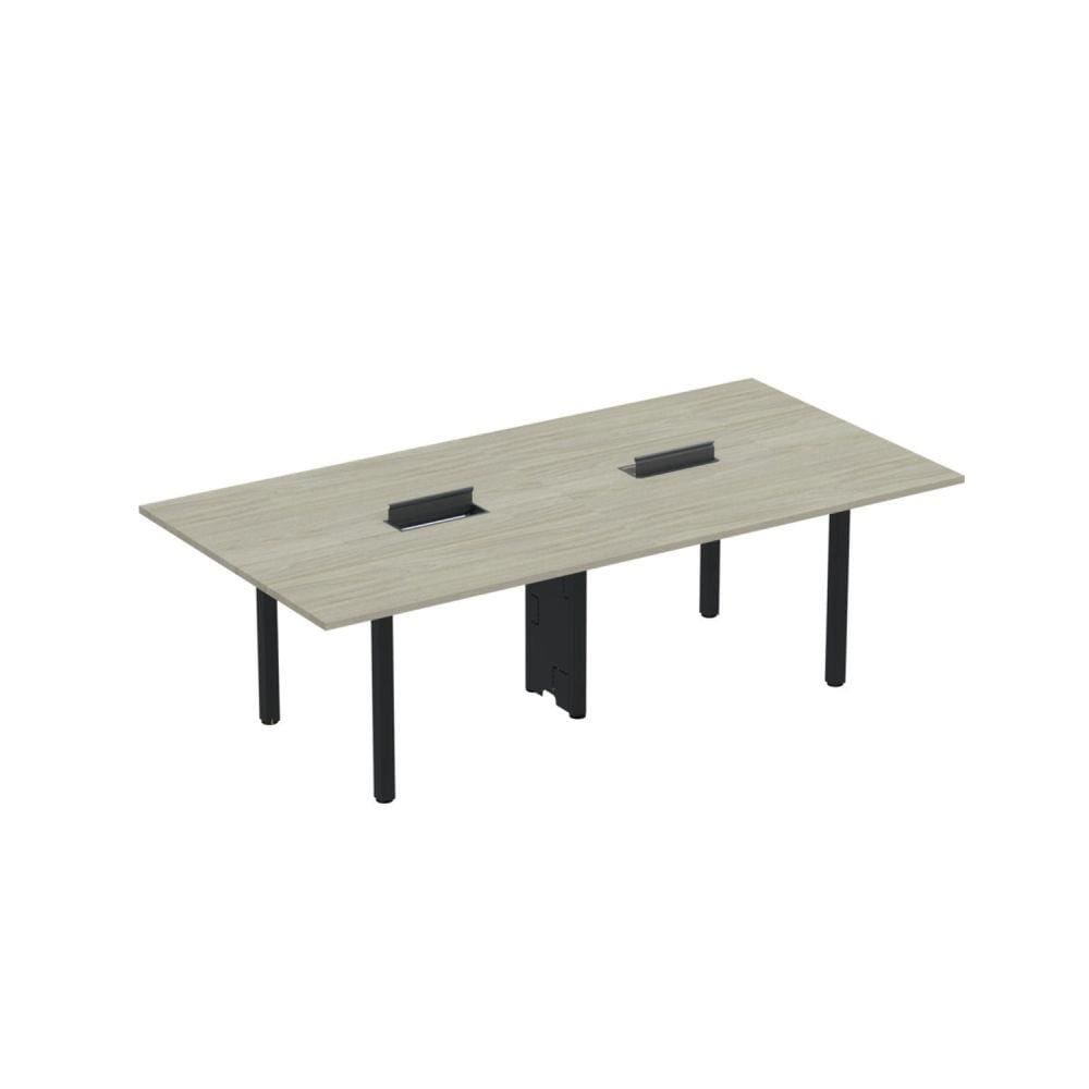 Mesa Reunião 240cm X 120cm Mrcpb2412 Preto/Grafito