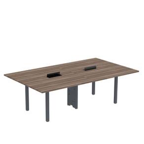 Mesa Reunião 240cm X 120cm Mrcpb2412 Walnut/Grafito