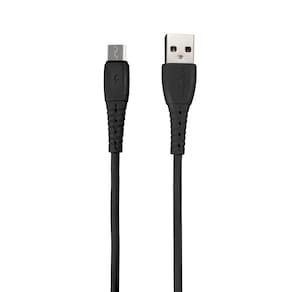Cabo Usb Para Micro Usb Maketech 1Mt 2.4A Preto Ca-127A
