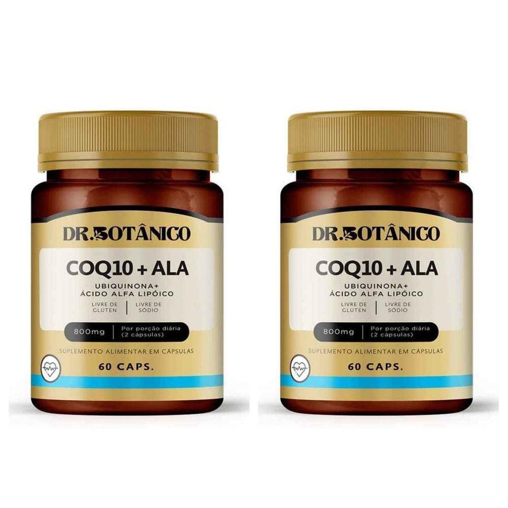 Kit 2 Un - Coenzima Q10 + Acido Alfa Lipoico - Dr Botanico