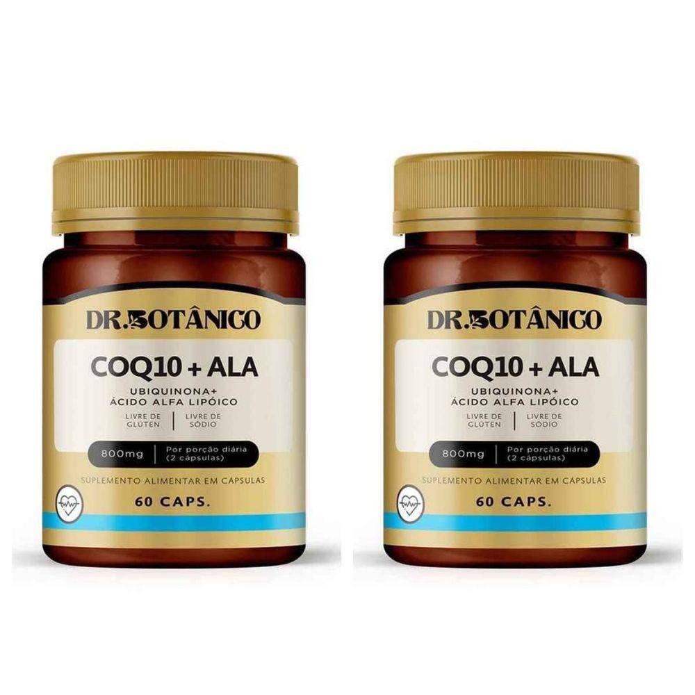 Kit 2 Un - Coenzima Q10 + Acido Alfa Lipoico - Dr Botanico