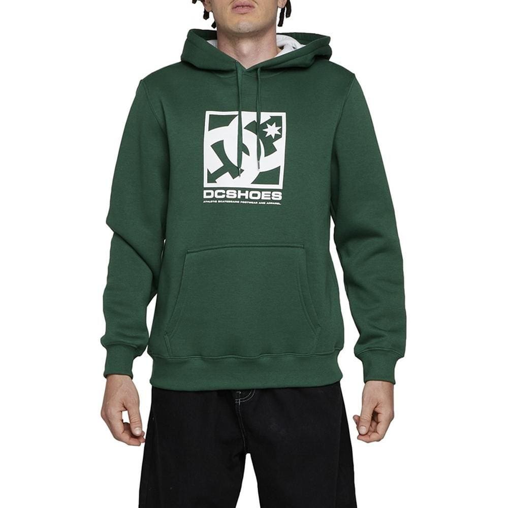 Moletom DC Shoes Canguru Fusion 305G WT24 Masculino Verde