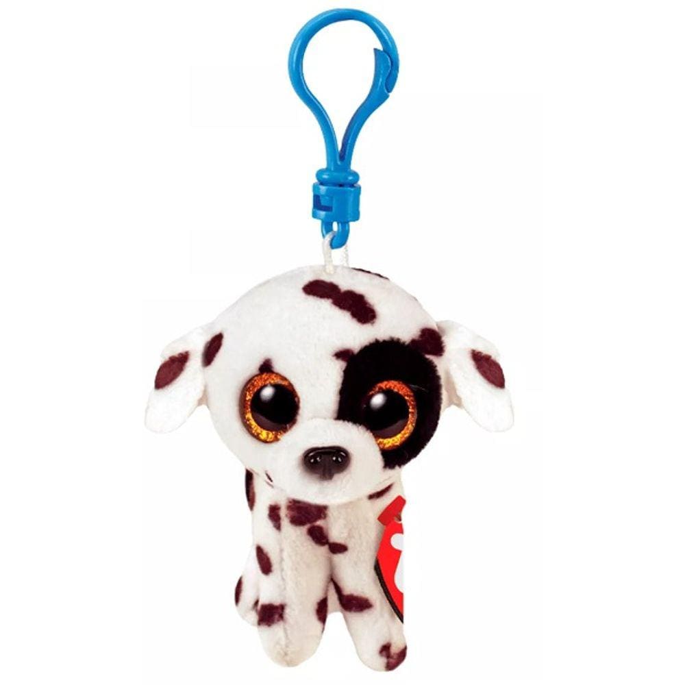 Chaveiro Pelucia TY Beanie Boos Cachorro Luther TOYNG 51534