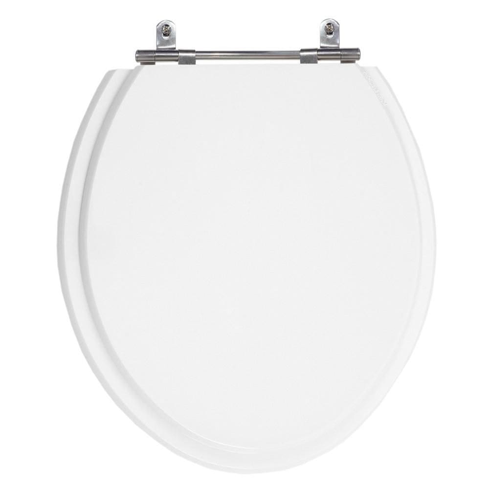 Assento Poliéster Laminado Eco Branco Tampa Vaso Celite
