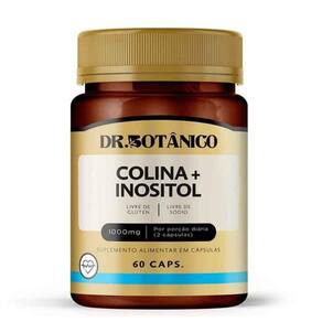 Colina + Inositol 1000Mg 60 Capsulas - Dr Botanico