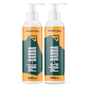 Kit Creme Pré Barba E Creme Pós Barba 500G Vigor Partiu
