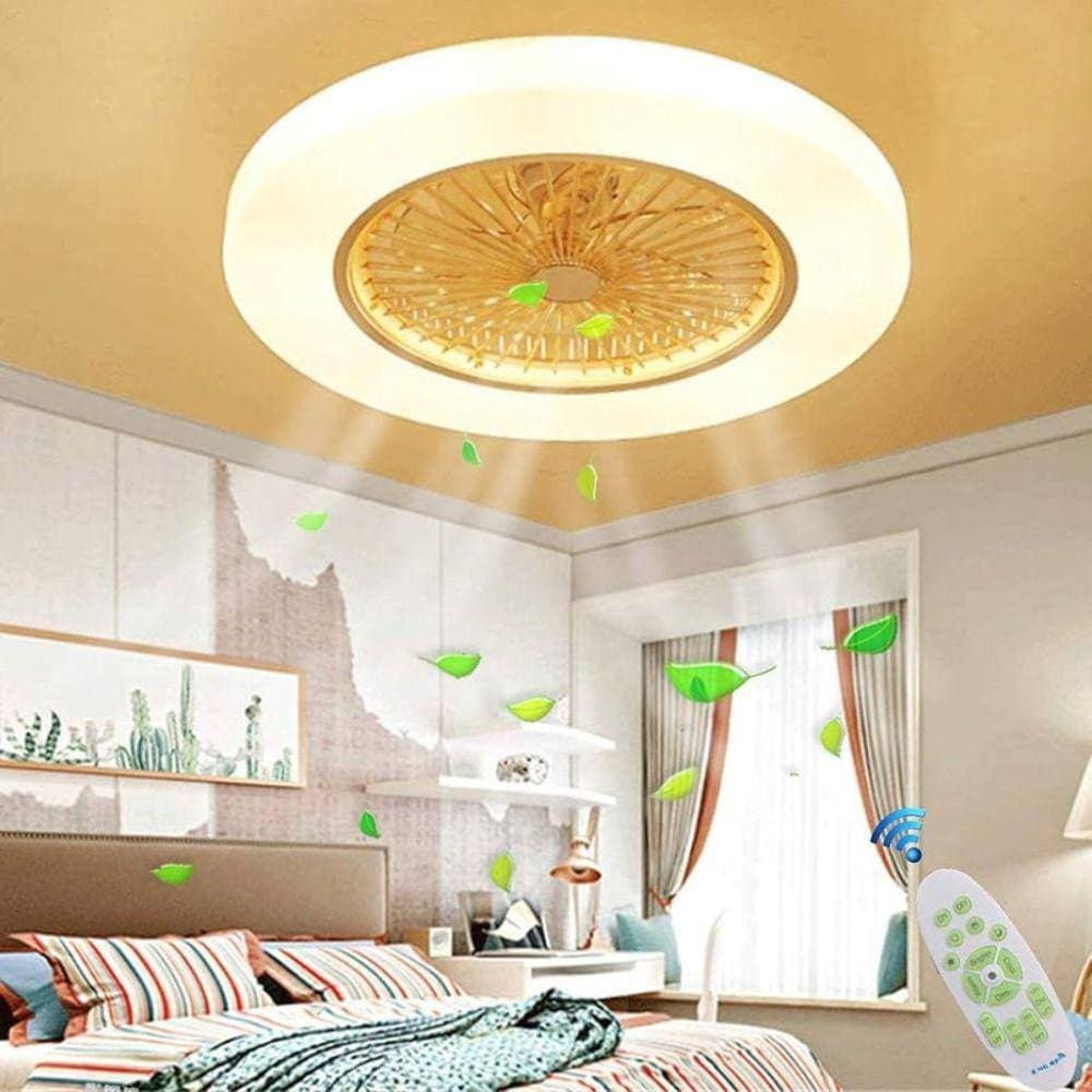 Ventilador De Teto Médio Com Luz Led