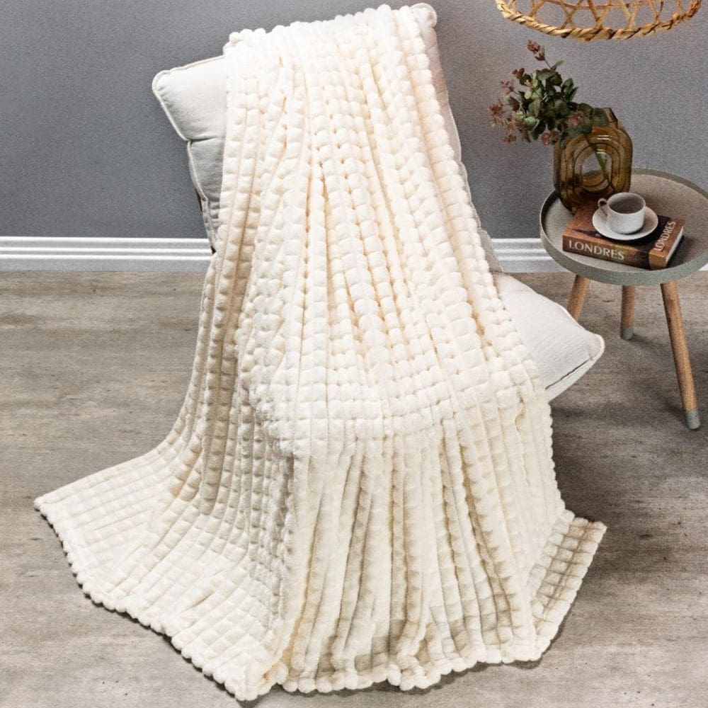 Manta Queen Size Grosso Cobertor Snow Super Quentinho Willow