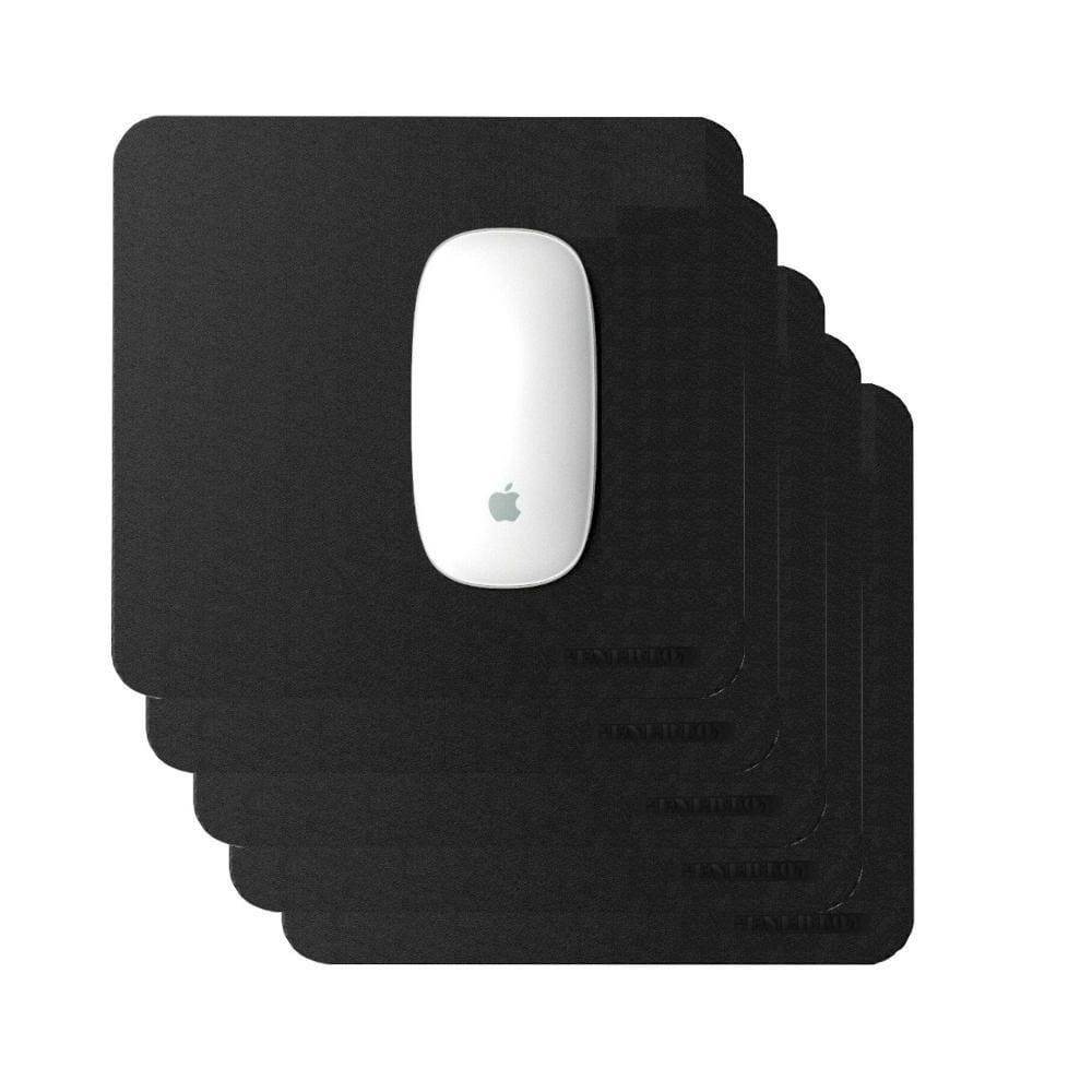Mousepad Couro  4 Unid   20 X 20 + Porta Copos