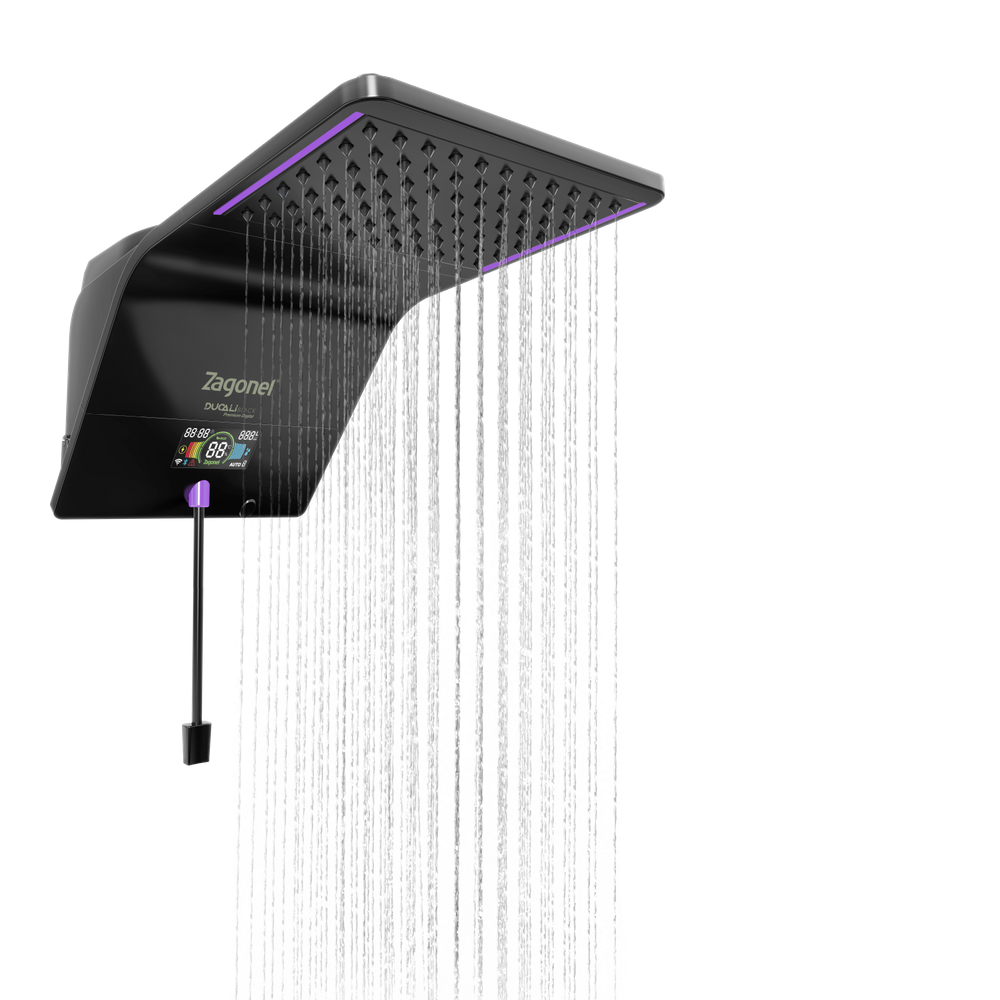 Ducha Ducali Premium Digital Black Eletrônica Interativa 5500W 127V