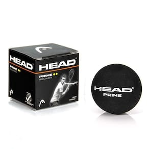 Bola de Squash Head Prime Preta - 1 Unidade