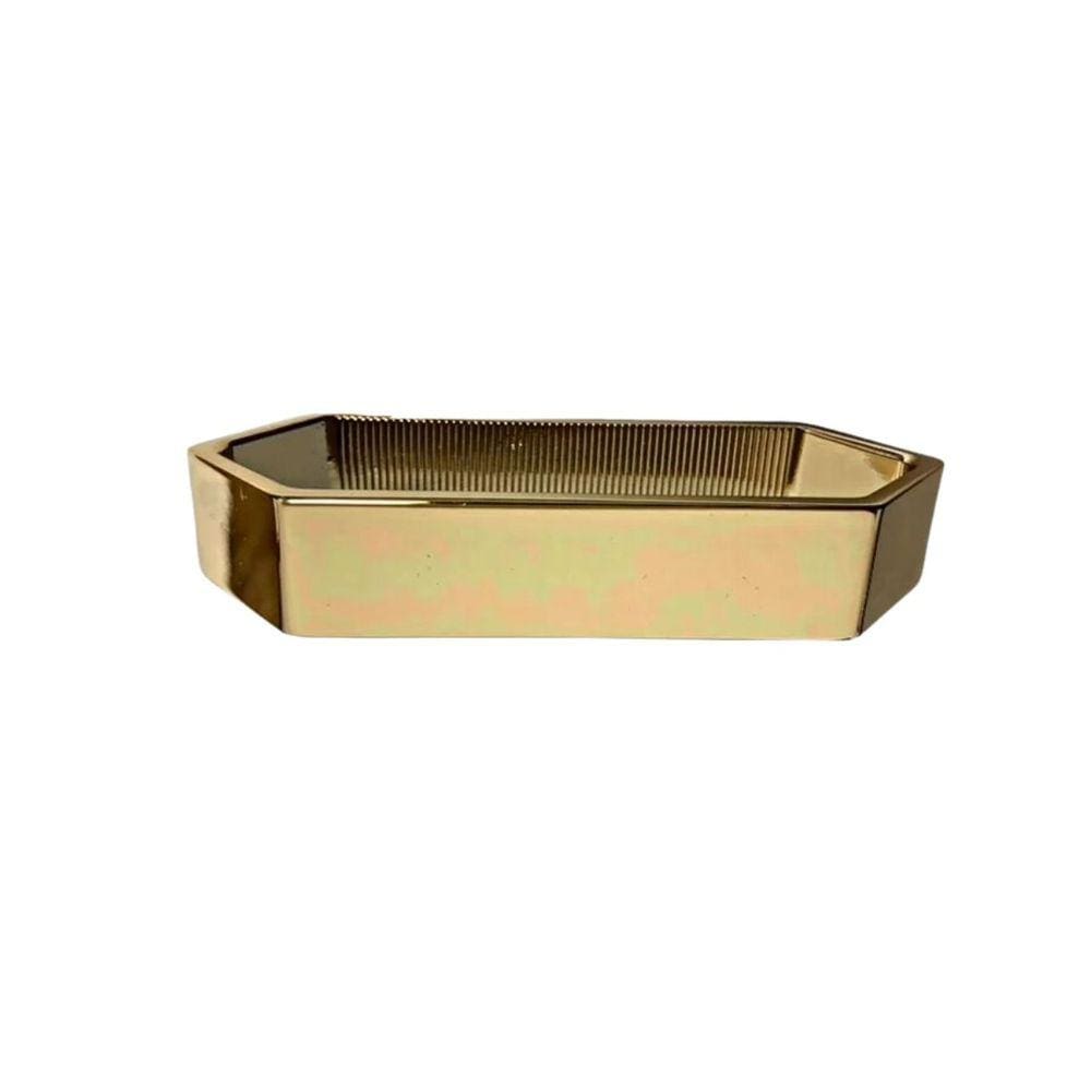 Puxador Para Moveis Elemento M 48Mm Gold Dourado Brilhante Zen Zp5454.A00
