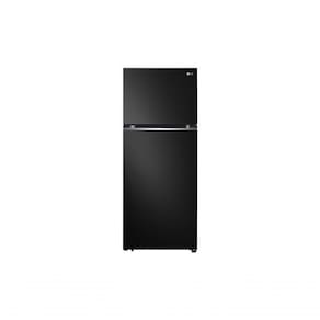 Geladeira LG Frost Free Inverter 395L Duplex Black Inox GN-B392PXG110V