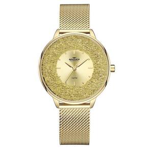 Relógio Backer Feminino Ref: 14030145F Ch Fashion Dourado