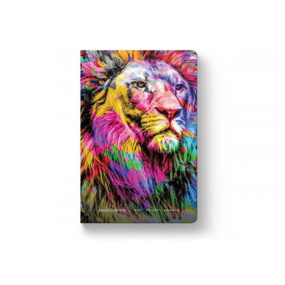 Sketch & Planner - The Lion Colorida - Vol. 1