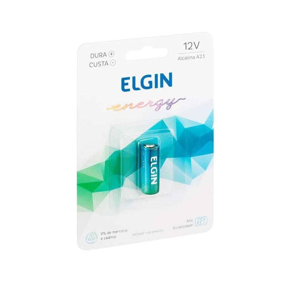 Bateria Alcalina A23 Elgin Cartela Com 01 Unidade [F108]