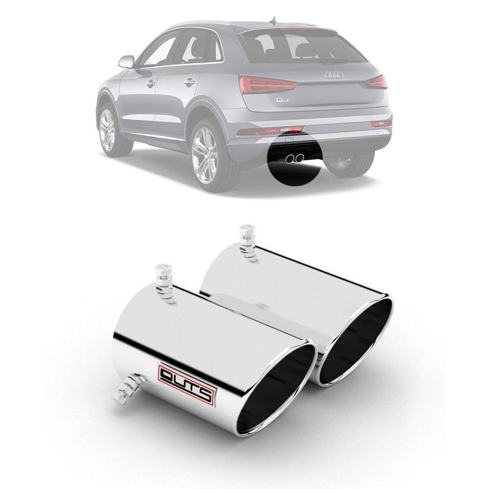 Ponteira Esportiva Para Escapamento Ponta Dupla Audi Q3