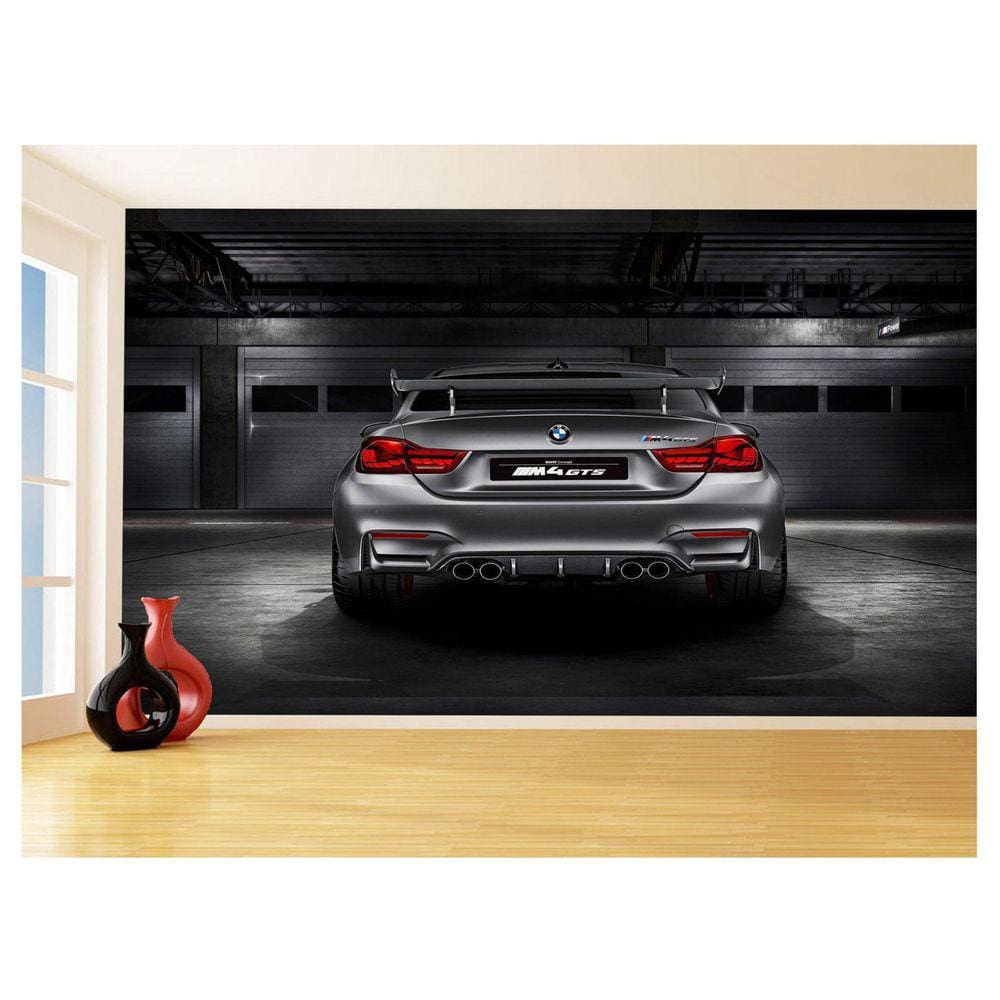 Papel De Parede 3D Carro Bmw M3 M4 Serie Sport 3,5M Car32
