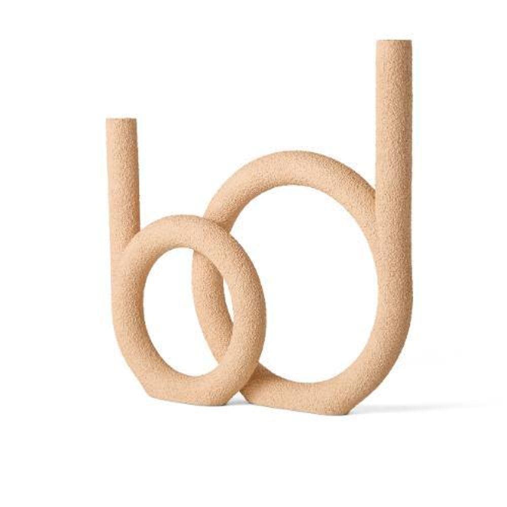 Escultura Decorativa Correntes Em Poliresina 16370 28X27X5Cm