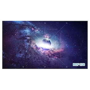 Papel De Teto Céu Espaço Estrelas Planetas 3,5M Rof76